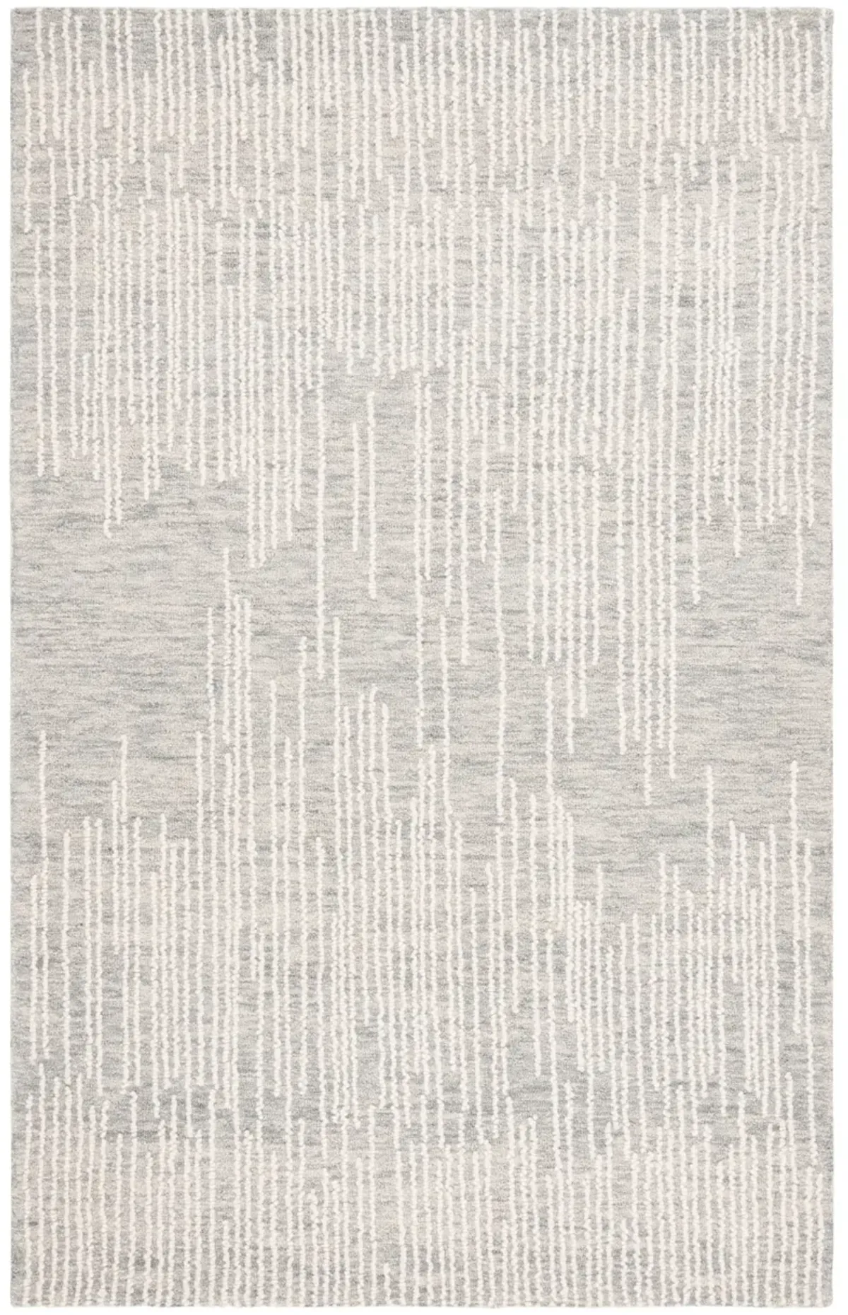 ABSTRACT 282 LIGHT GREY  3' x 5' Small Rectangle Rug