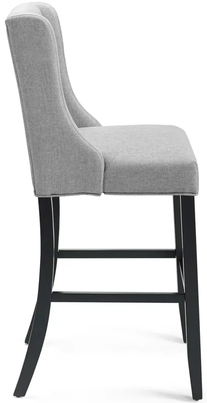 Baronet Bar Stool Upholstered Fabric Set of 2