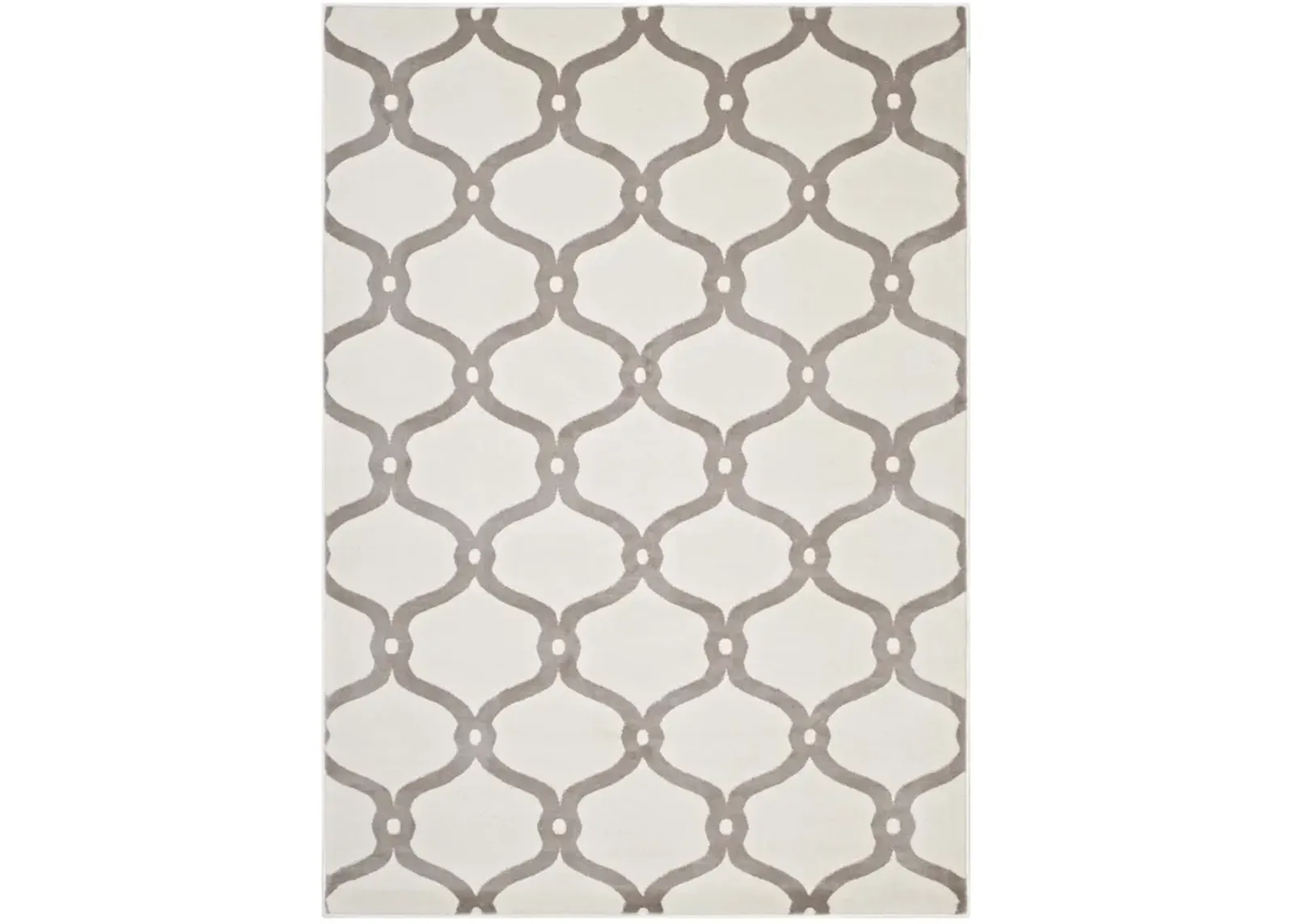 Beltara Chain Link Transitional Trellis 5x8 Area Rug