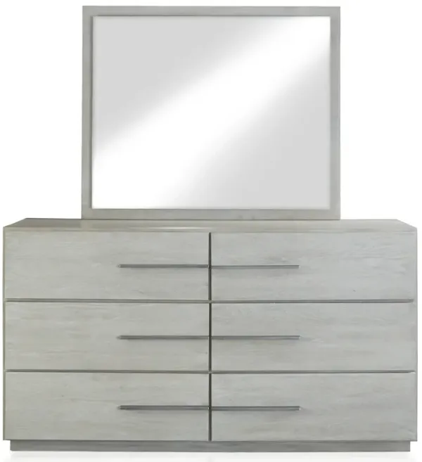 Destination Six Drawer Dresser In Cotton Grey (2024)