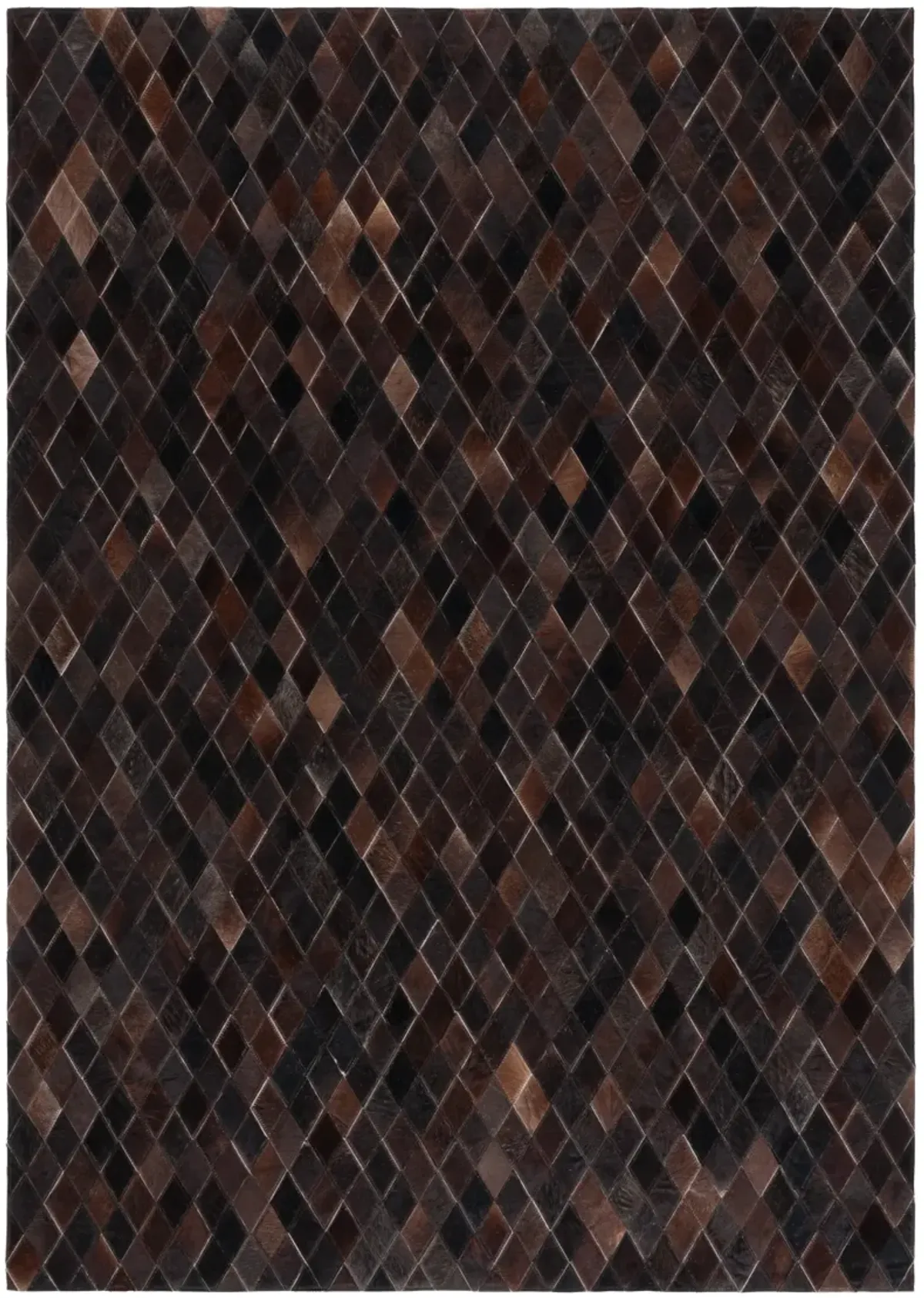STUDIO LEATHER Hand Woven 3' x 5' area rug