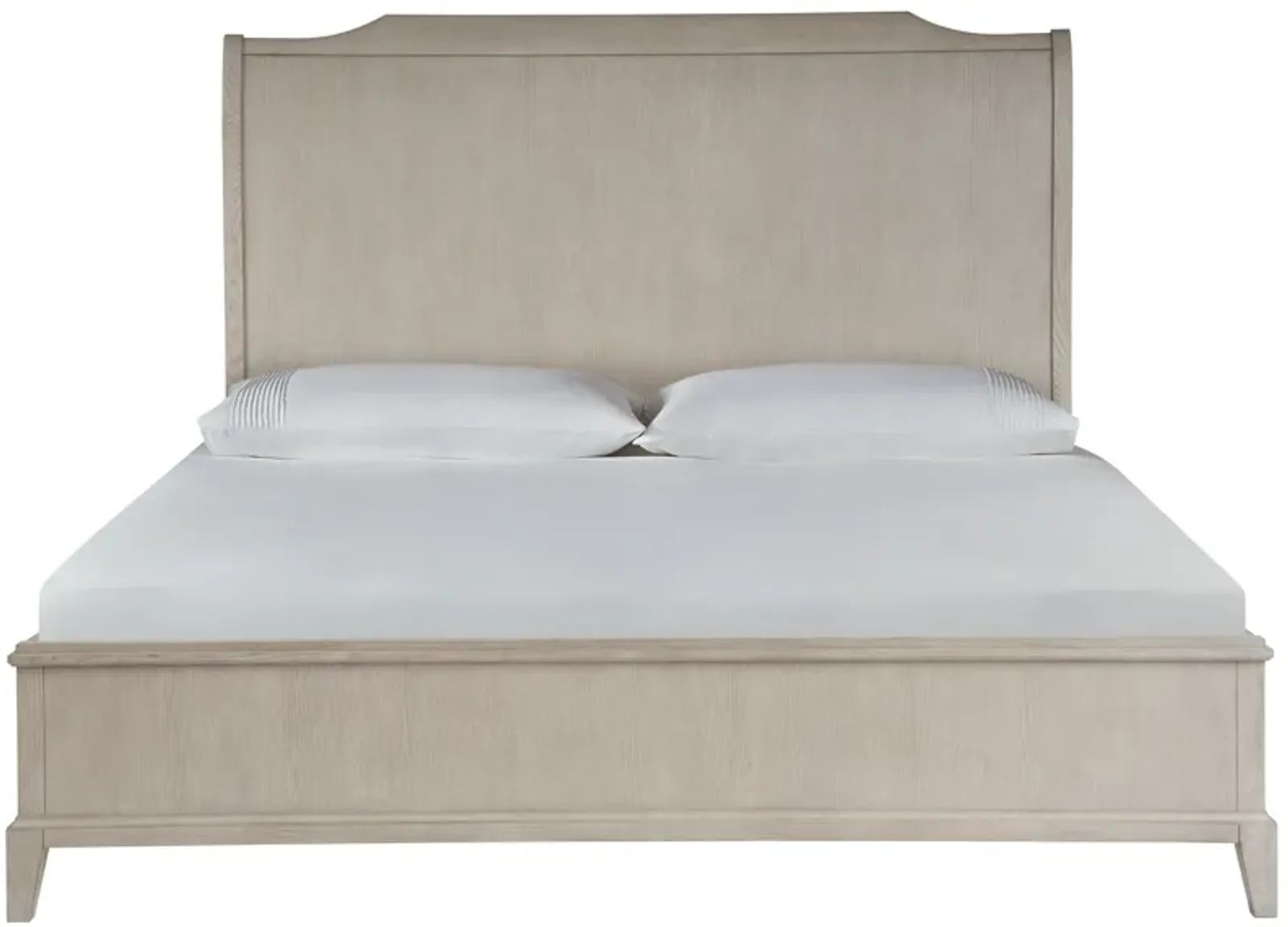 Sleigh Platform Bed King