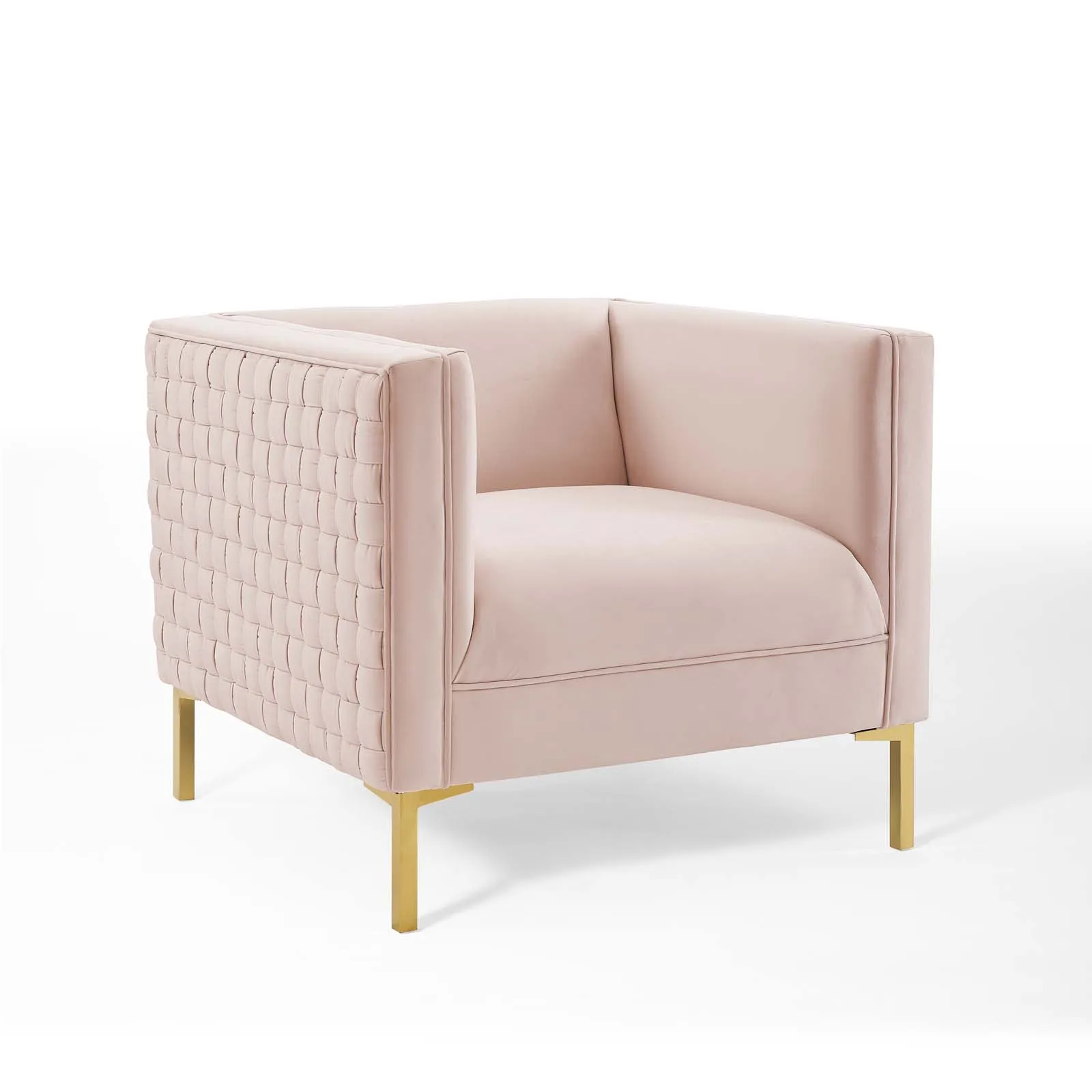 Resonate Performance Velvet Armchair