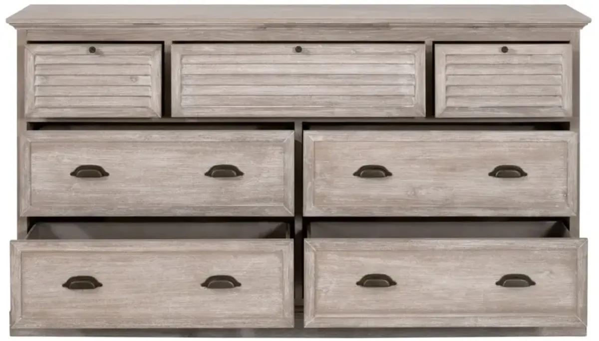 Eden 7-Drawer Media Dresser