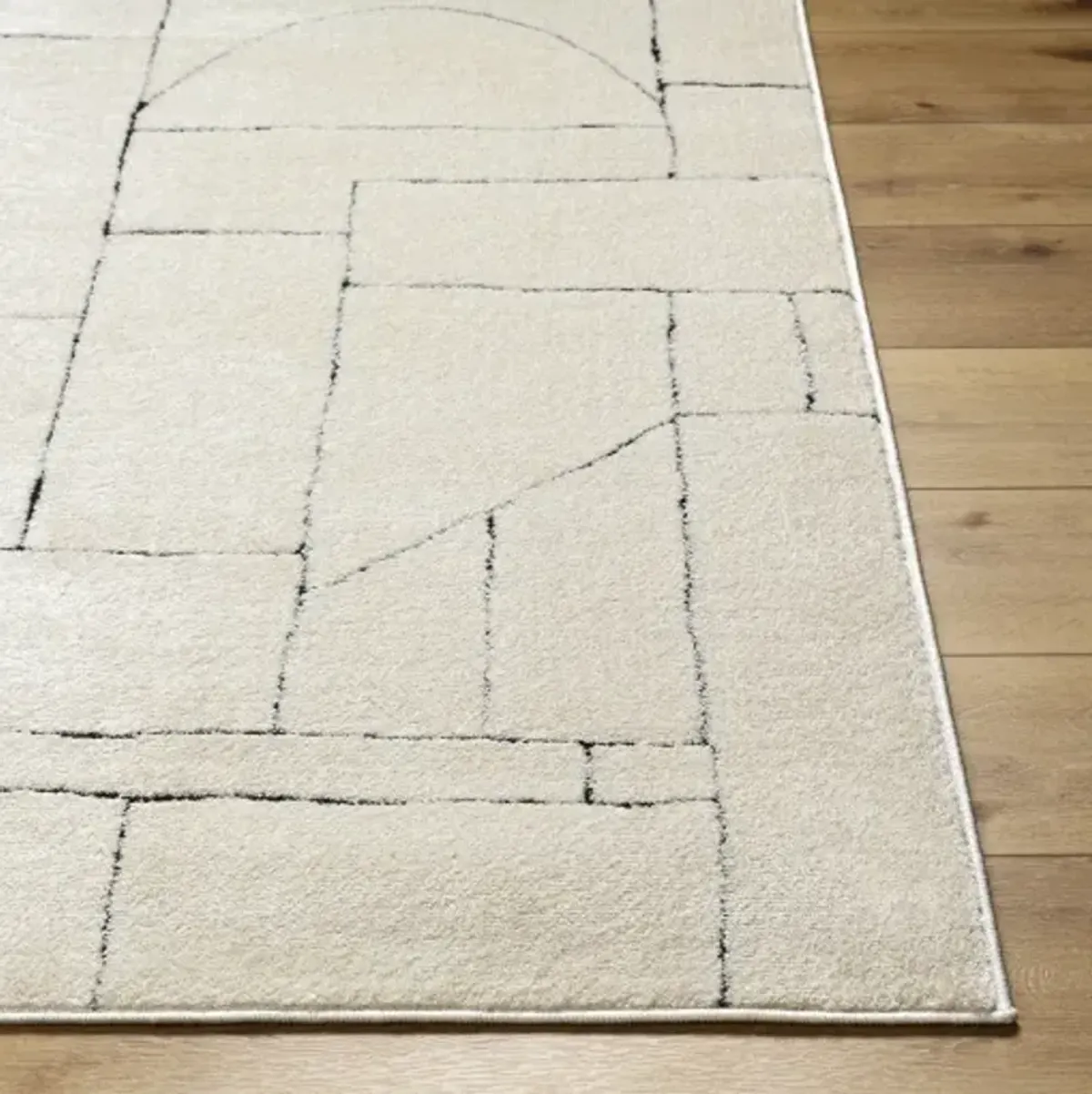 Freud FEU-2307 2'7" x 7'3" Machine Woven Rug