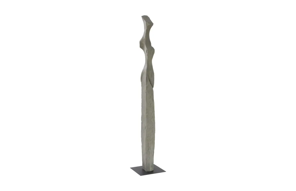 Cast Women Sculptures, C , Colossal, Splinter Stone Finish