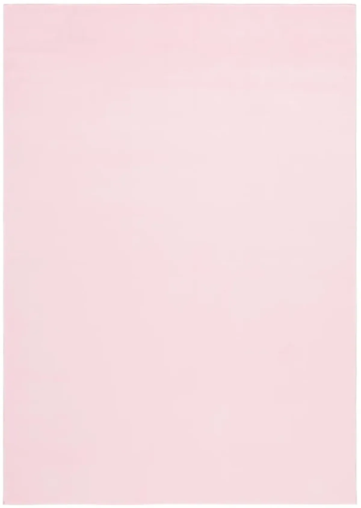 FAUX RABBIT FUR 100 PINK 4' x 6' Small Rectangle Rug