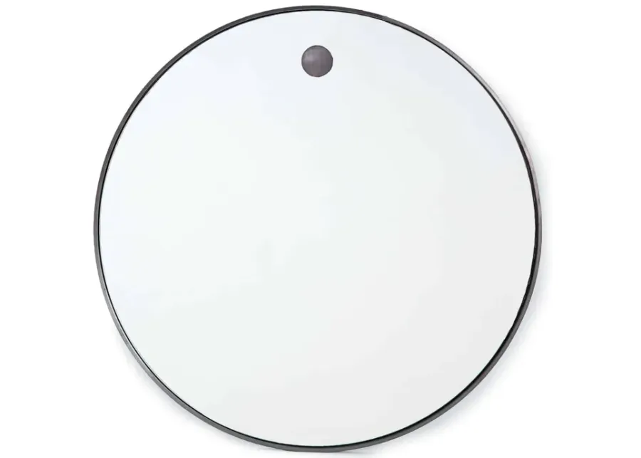 Hanging Circular Mirror (Steel)