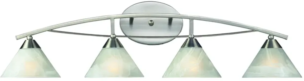 Elysburg 36" Wide 4-Light Vanity Light - Satin Nickel