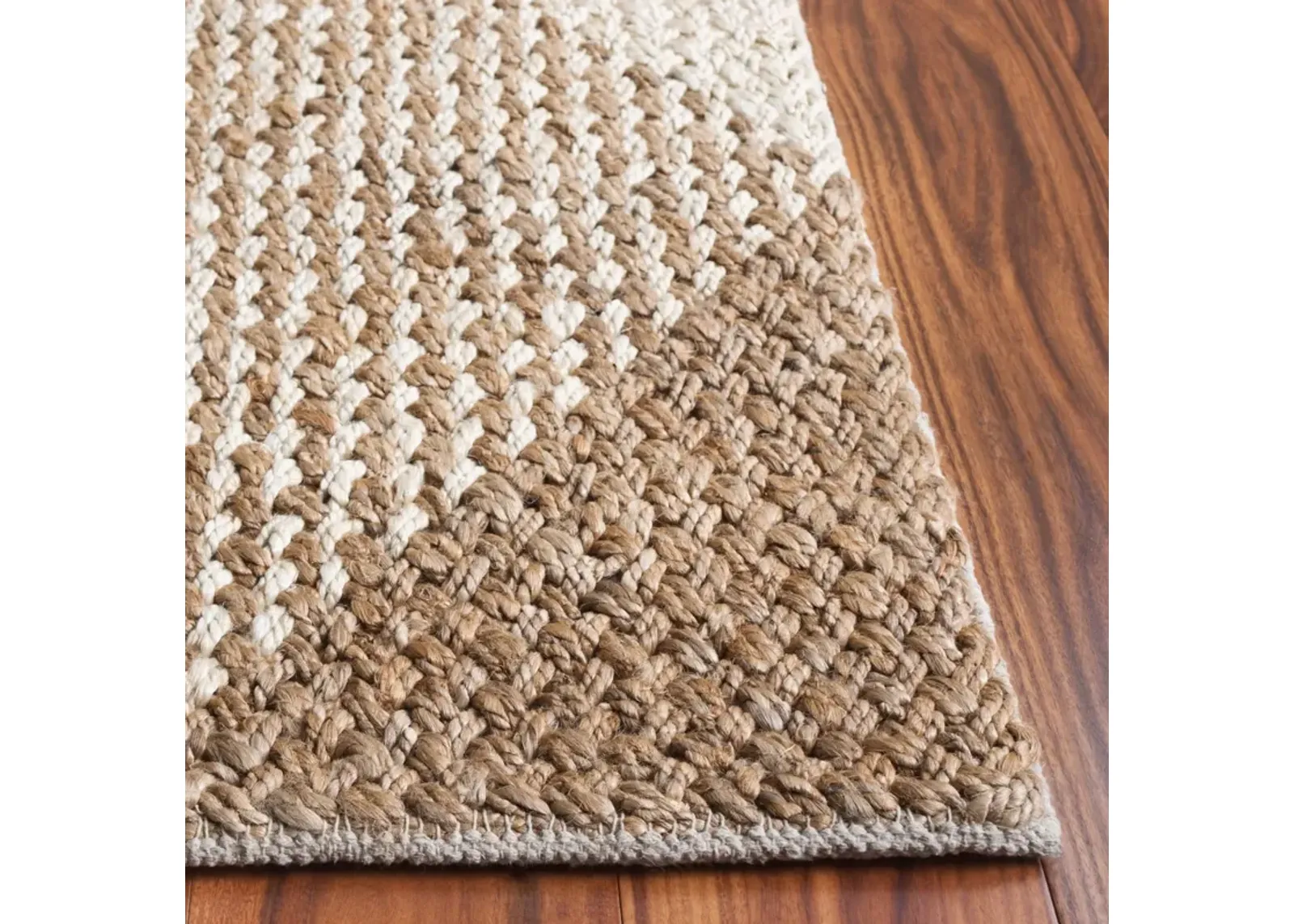 NATURAL FIBER 875 NATURAL  6' x 6' Square Square Rug