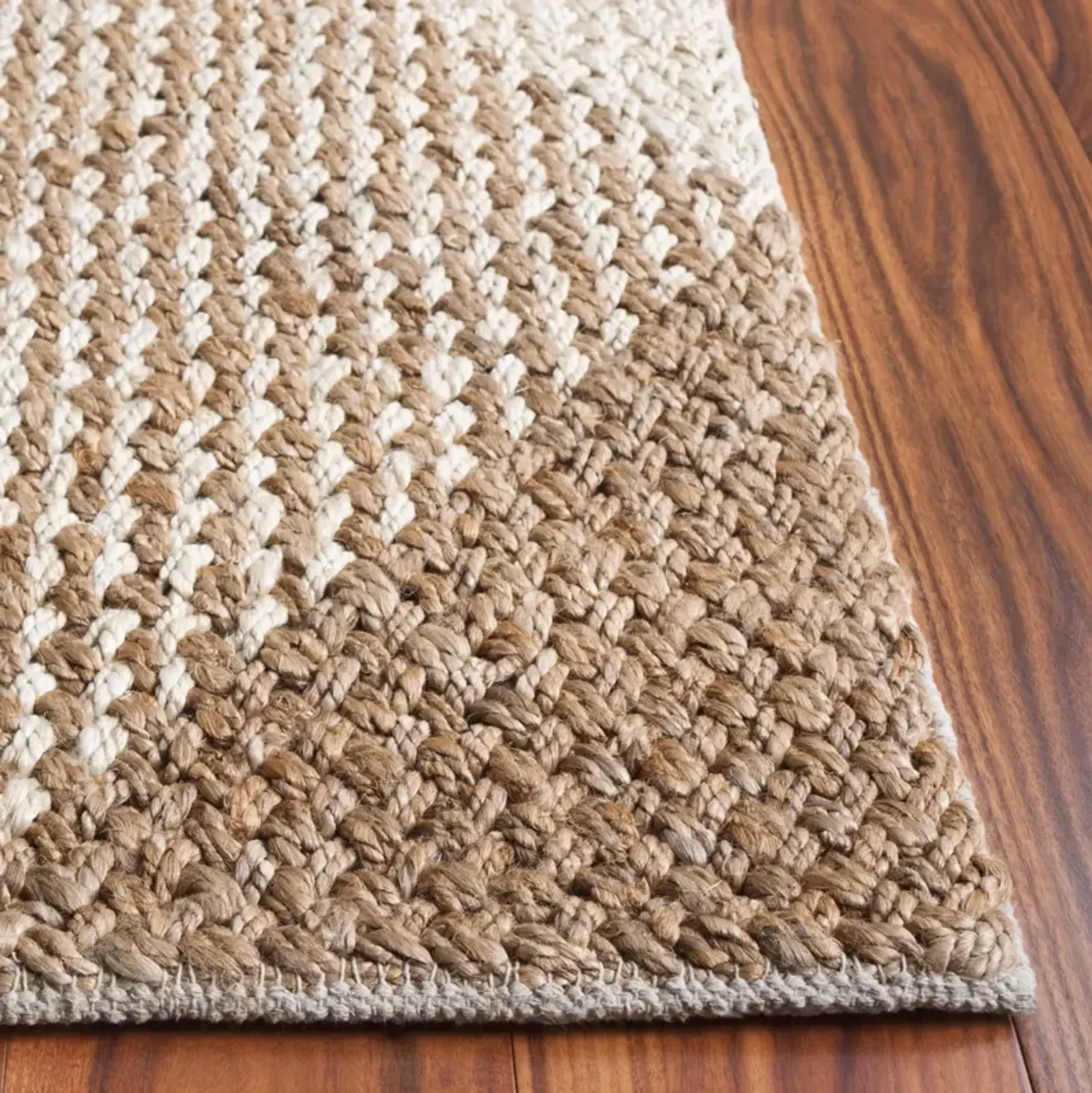 NATURAL FIBER 875 NATURAL  6' x 6' Square Square Rug