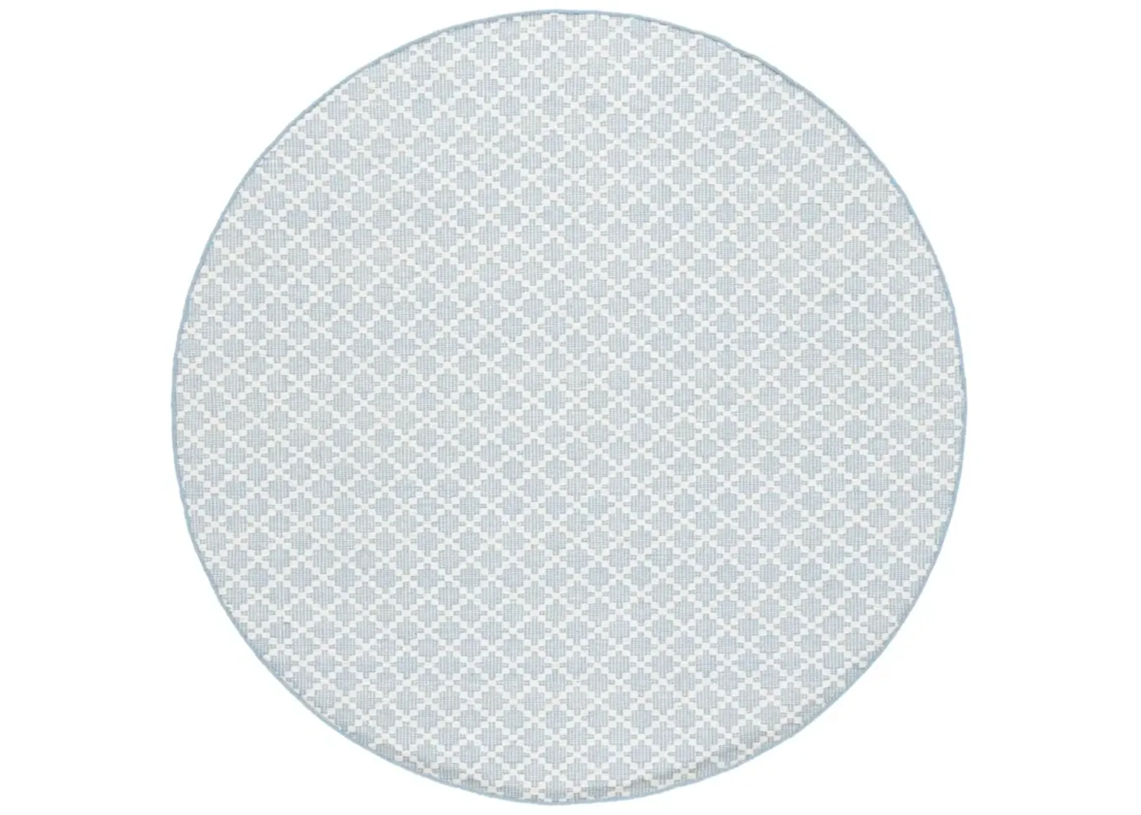 VERMONT 908 LIGHT BLUE  6' x 6' Round Round Rug