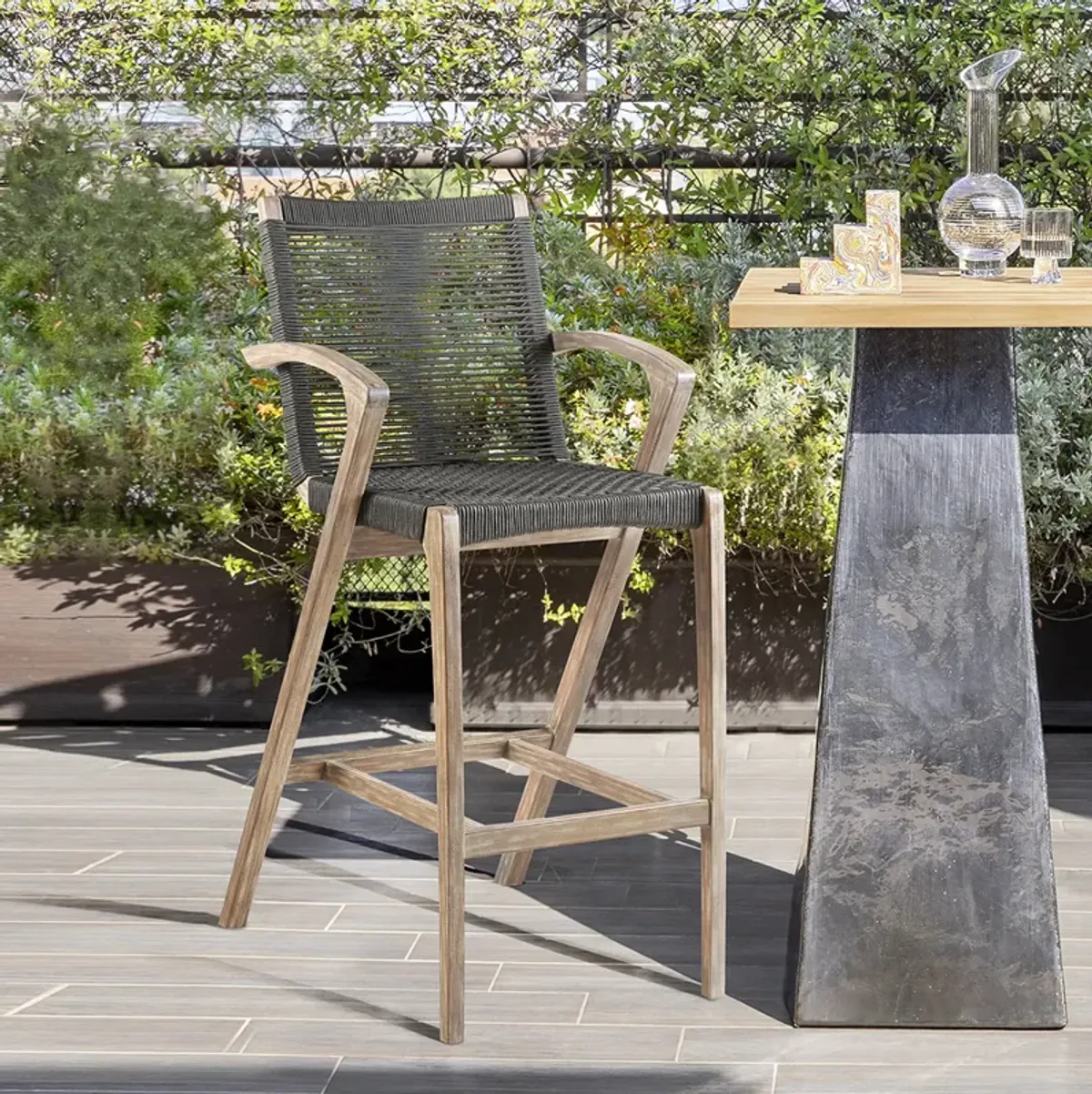 Brielle Outdoor Bar Stool