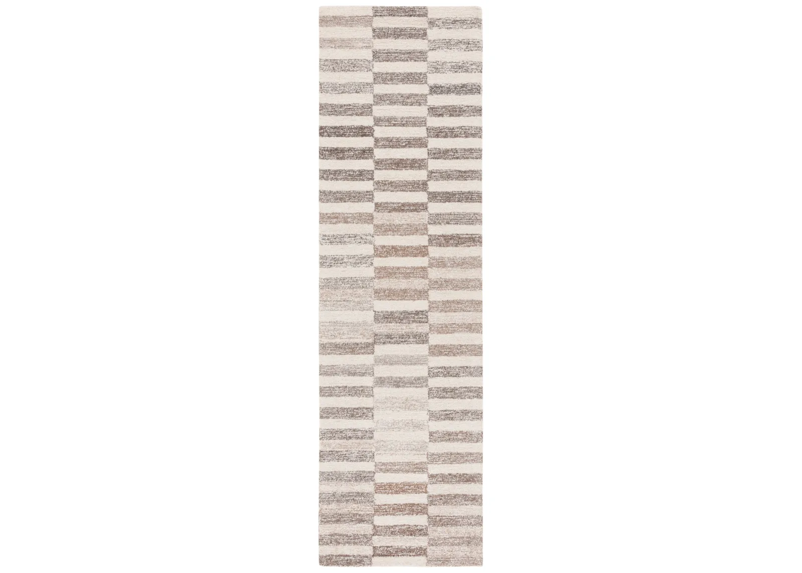 EBONY 601 BEIGE  2'-3' x 8' Runner Rug