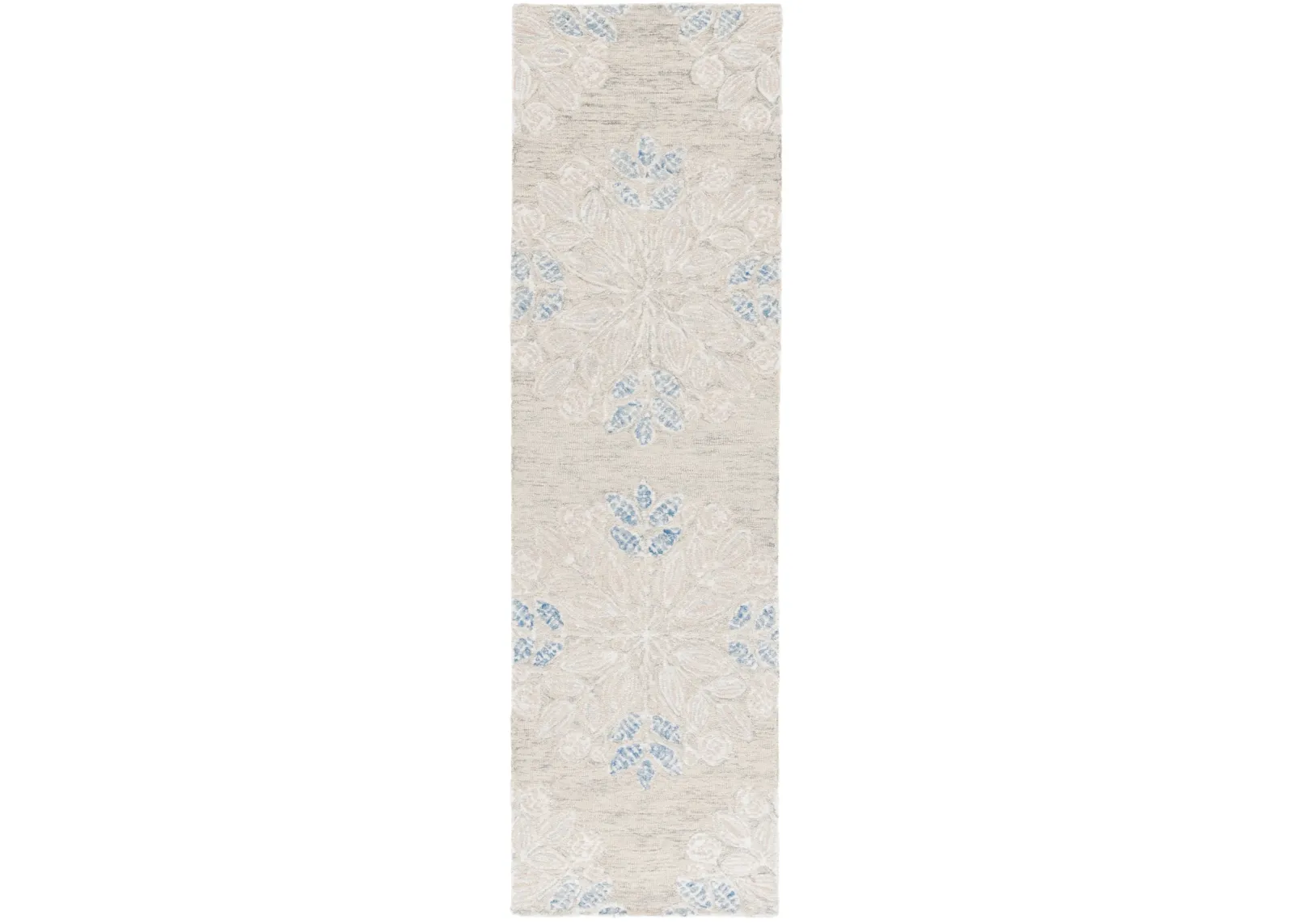 JARDIN 738 LIGHT GREY  2'-3' x 8' Runner Rug