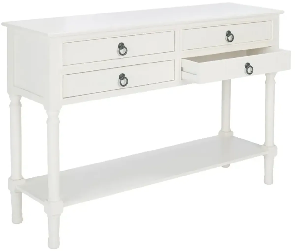 HAINES 4DRW CONSOLE TABLE