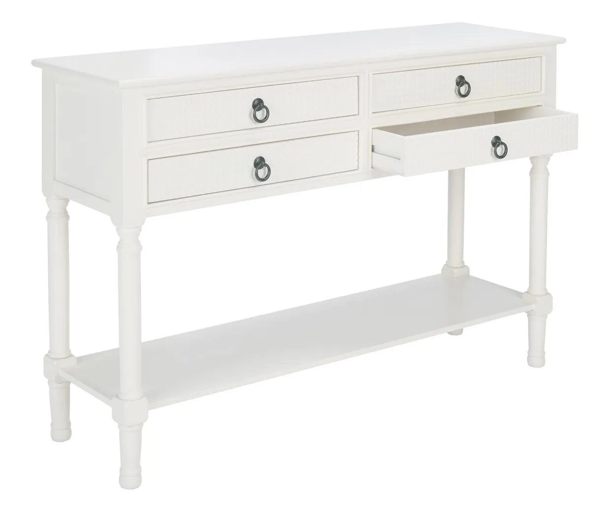 HAINES 4DRW CONSOLE TABLE