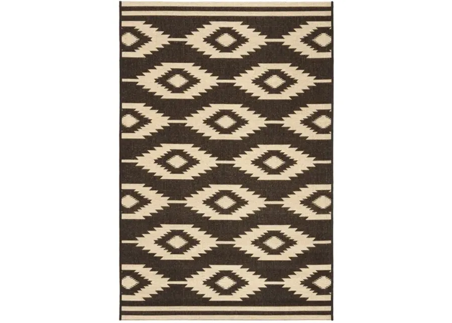 Safavieh BEACH HOUSE Collection BHS171U-3 Creme / Brown 3' X 5'