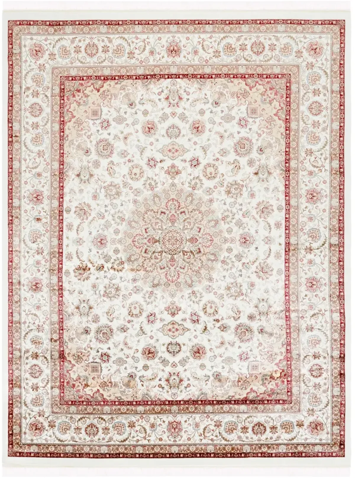 PERSIAN CLASSIC 452 IVORY  8' x 10' Large Rectangle Rug