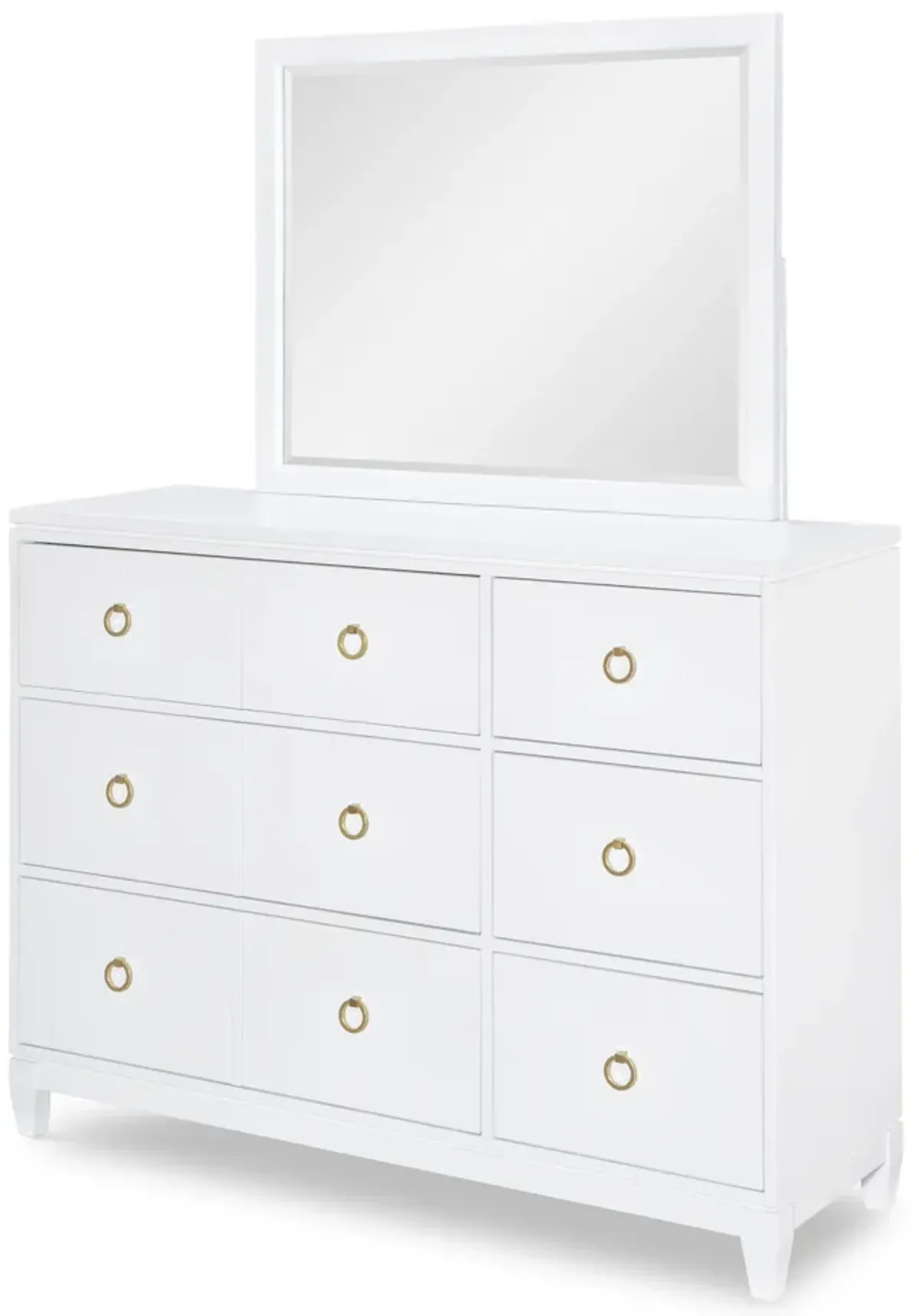 Summerland White Dresser White Finish