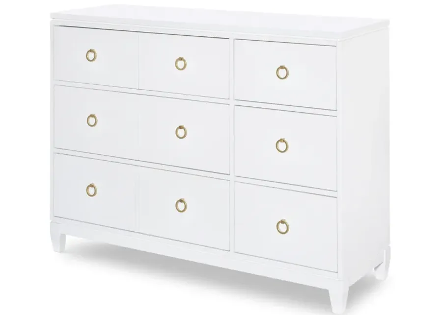 Summerland White Dresser White Finish