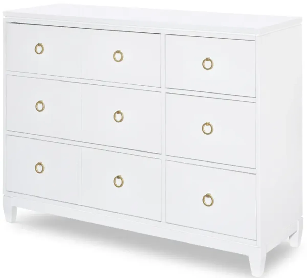 Summerland White Dresser White Finish