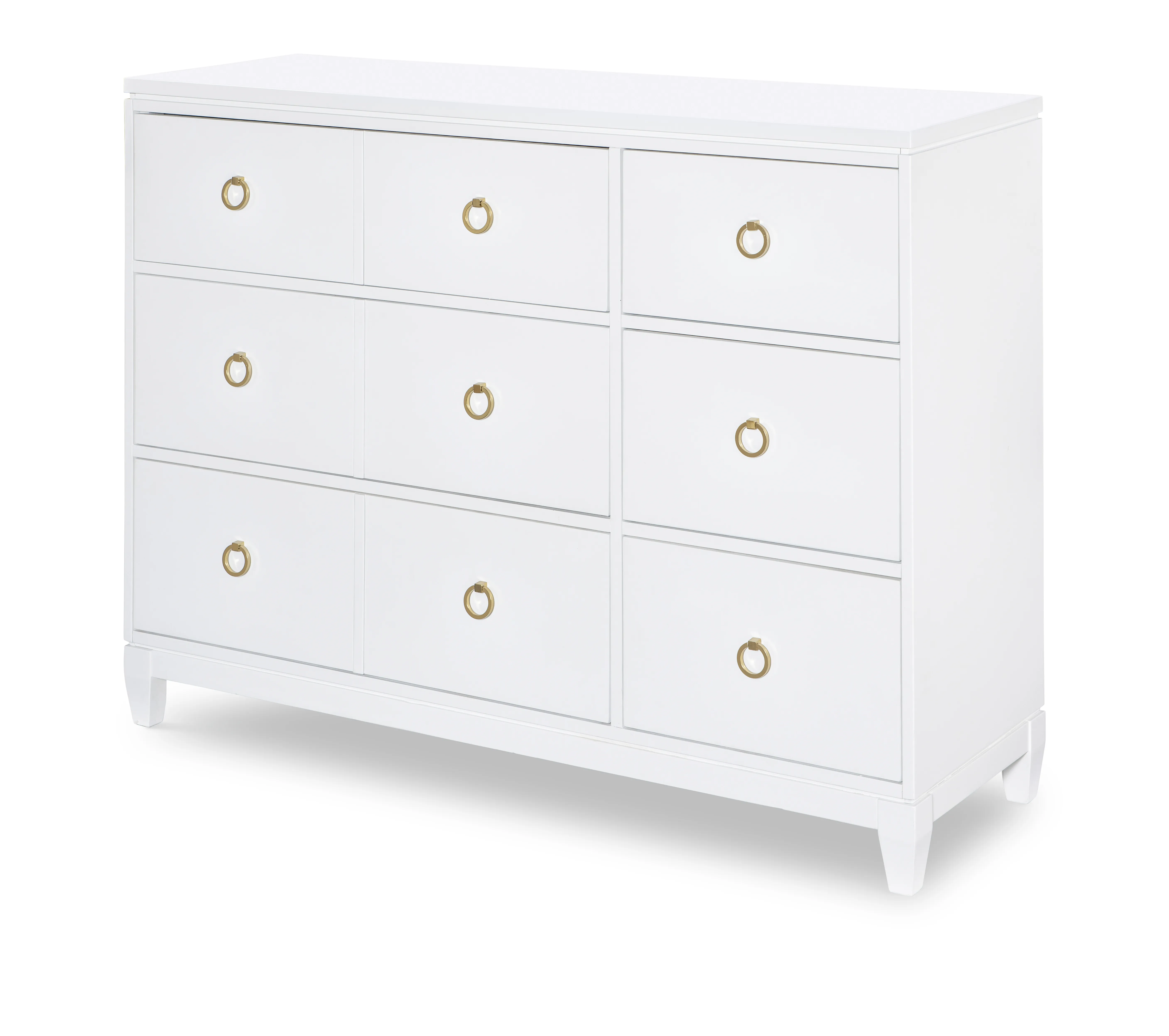 Summerland White Dresser White Finish