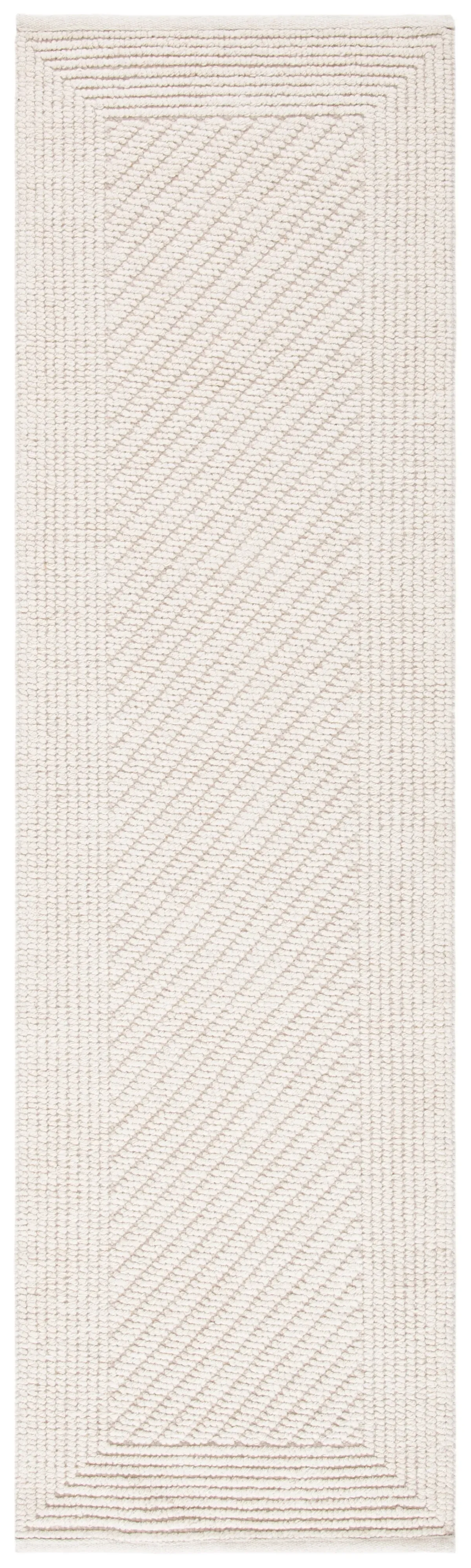 NATURA 450 IVORY 2'-3' x 18' Runner Rug