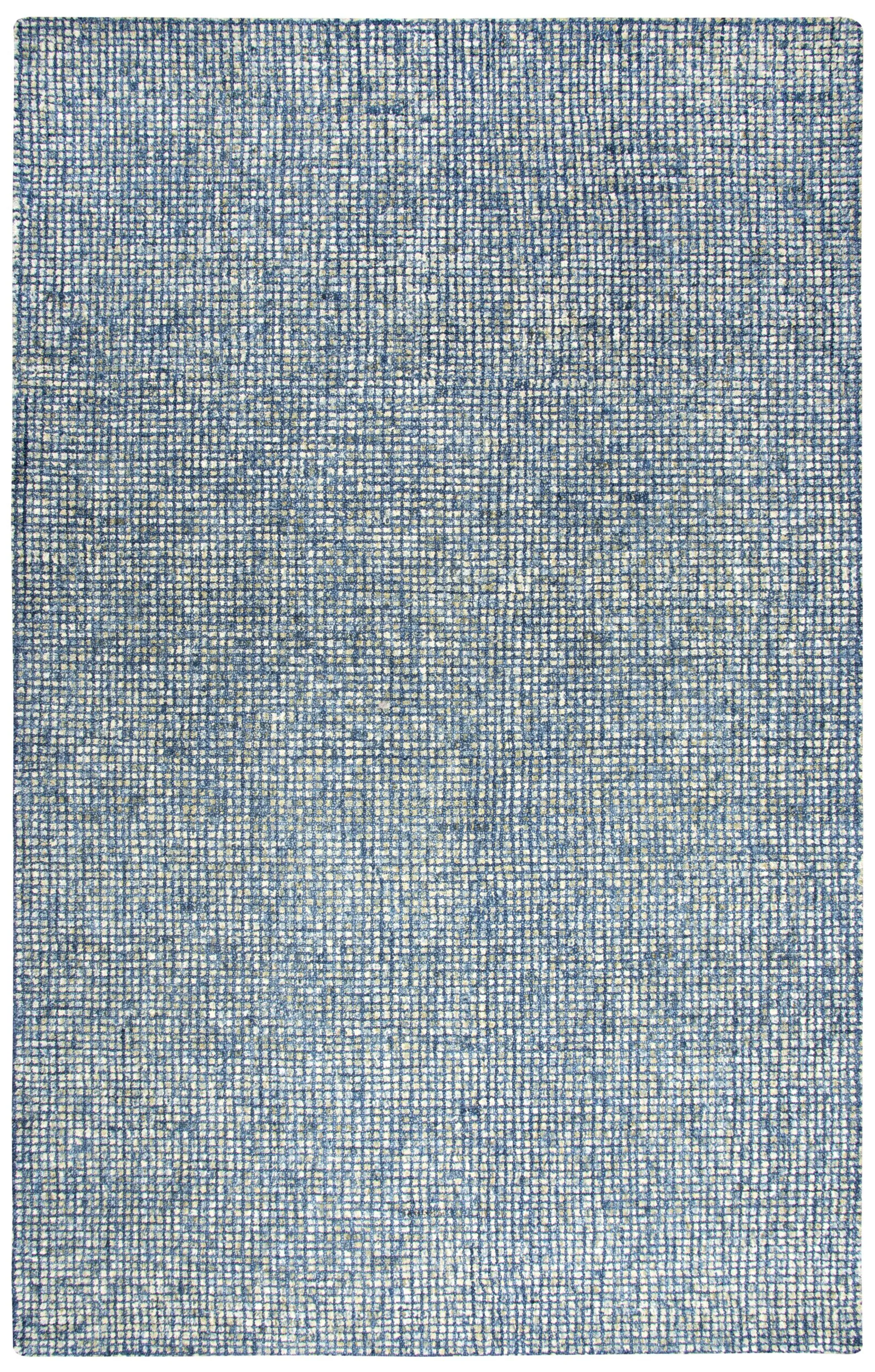 Talbot Blue Tweed Wool 10' x 13' Rectangle Rug