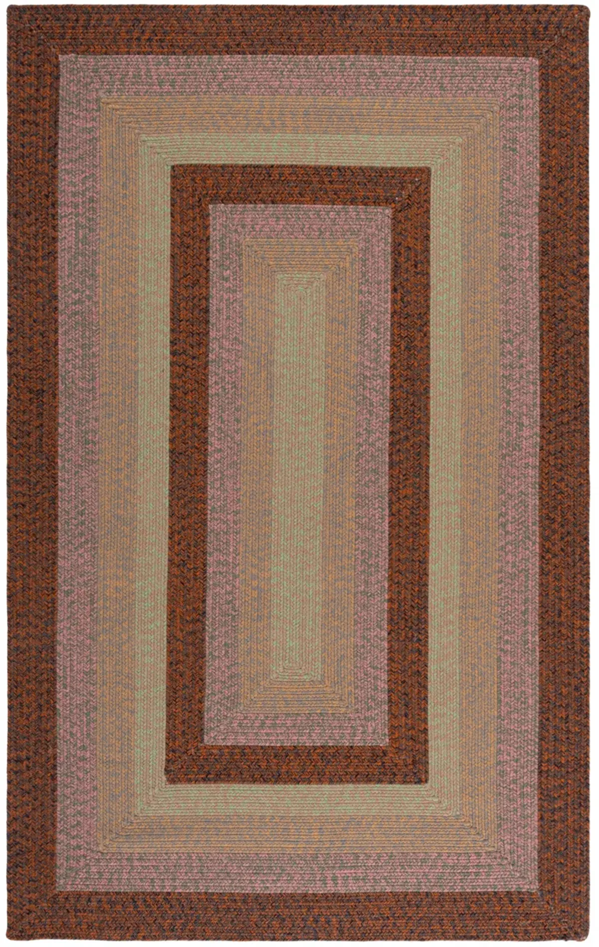 BRAIDED Hand Woven 8' x 10' area rug