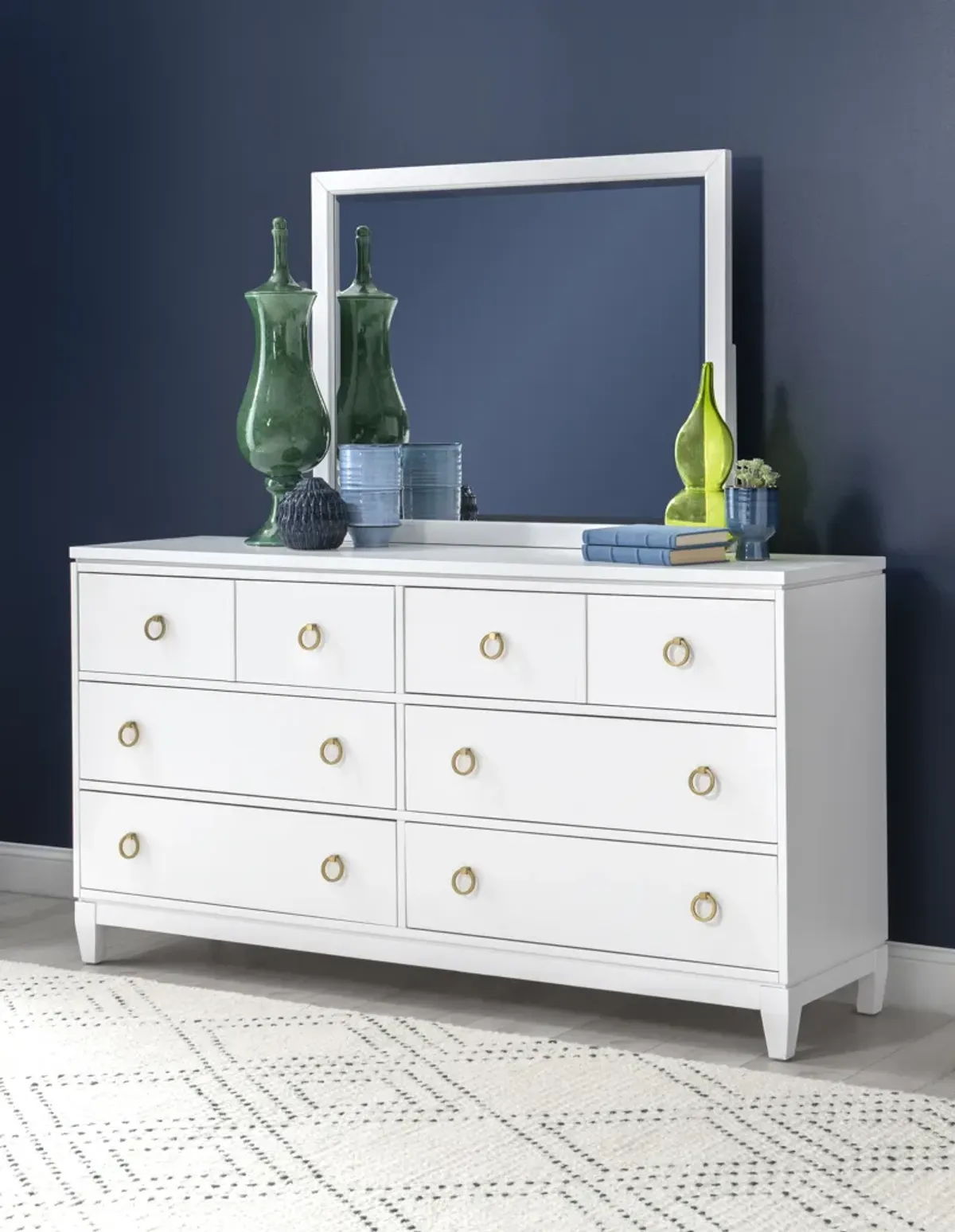 Summerland (White) Dresser