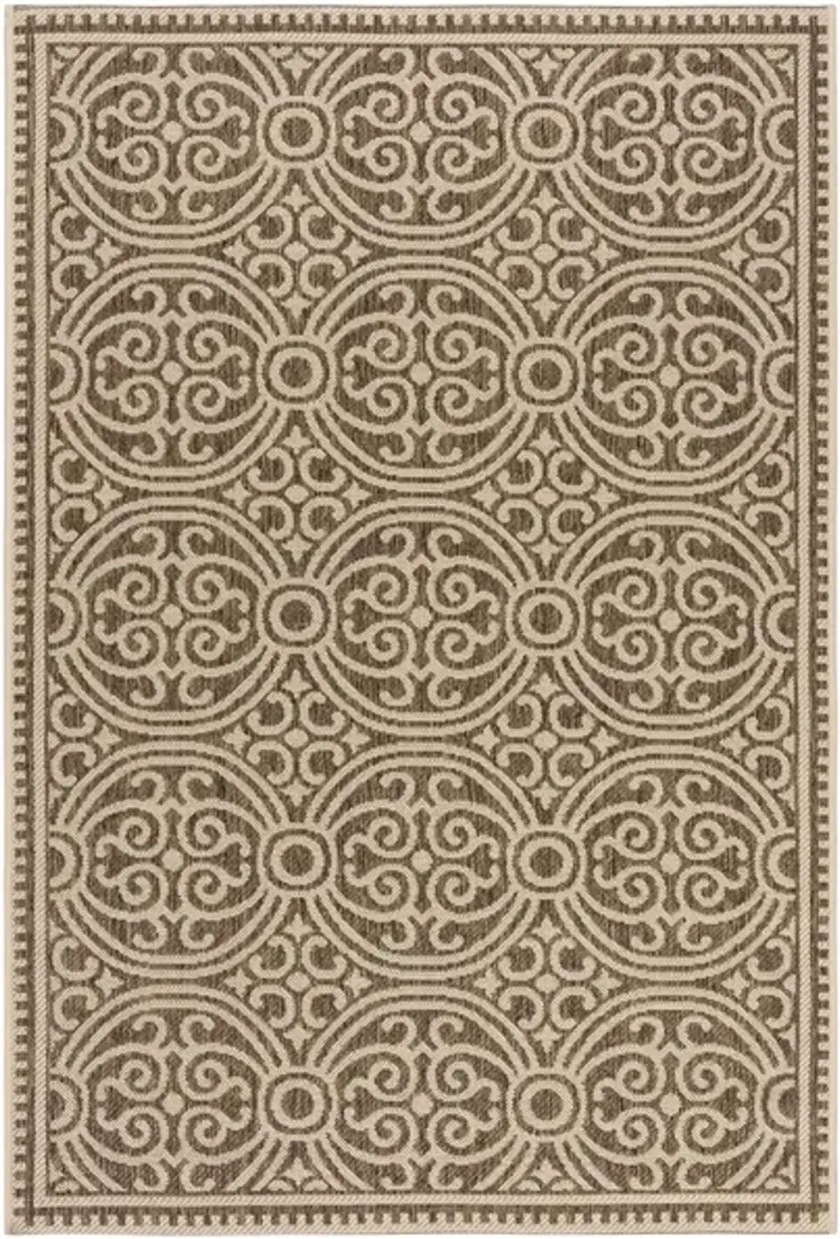 BEACH HOUSE Collection BHS134C-3 Cream / Beige 3' X 5'