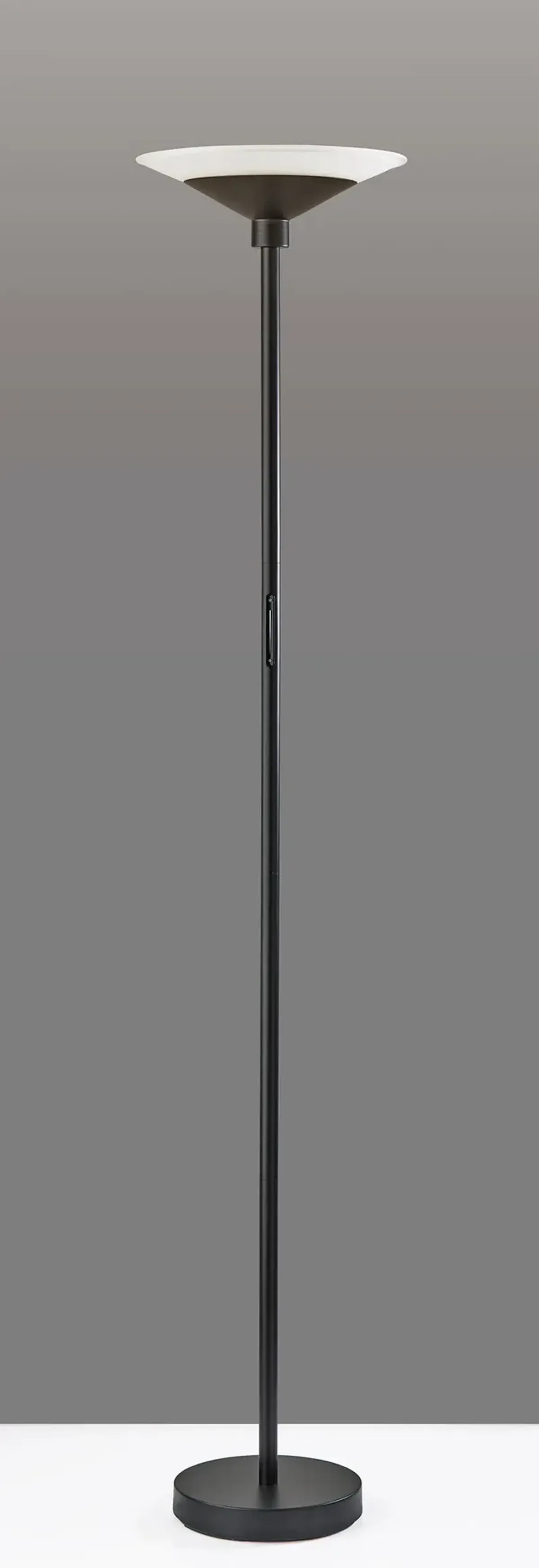 Solar LED Torchiere- Black