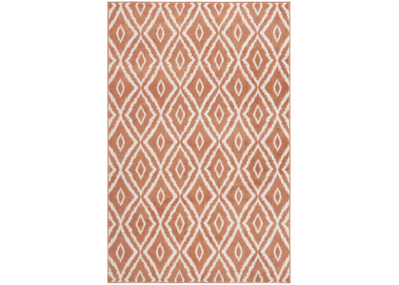 PYRAMID 219 RUST  5'-3' x 7'-8' Medium Rectangle Rug