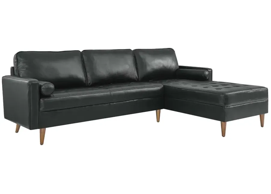 Valour 98" Leather Sectional 