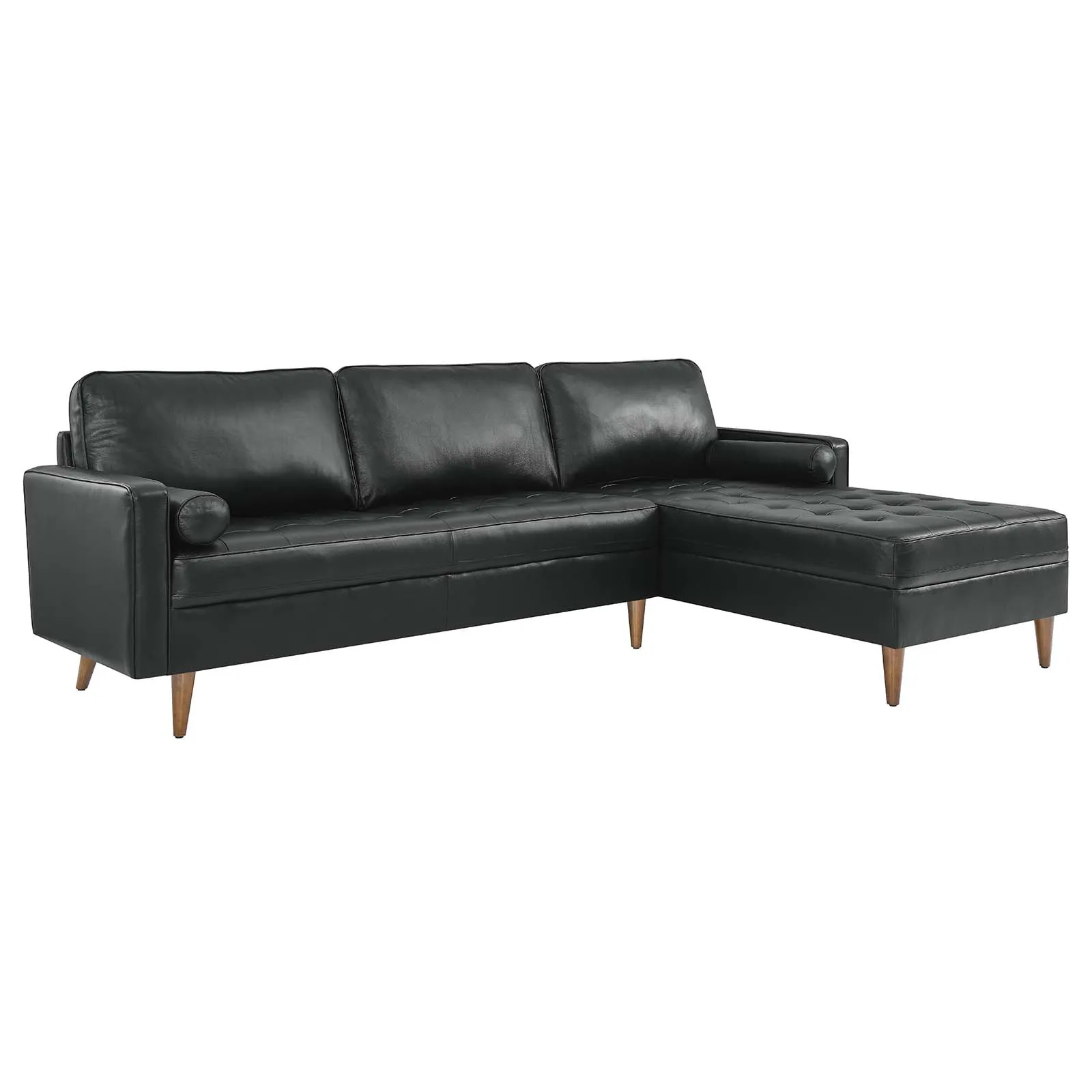 Valour 98" Leather Sectional 