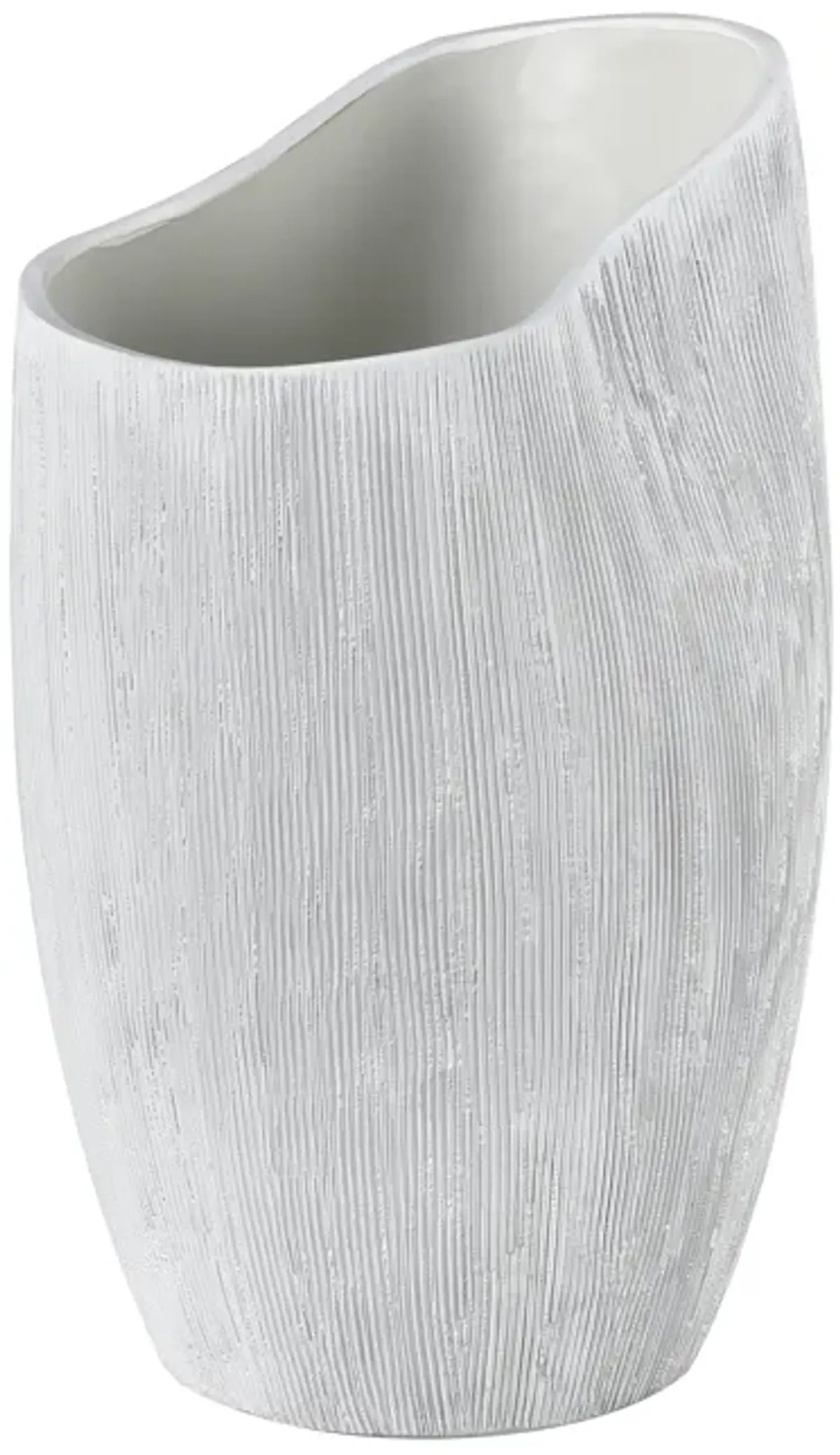 Scribing Vase  -  White - Set of 2