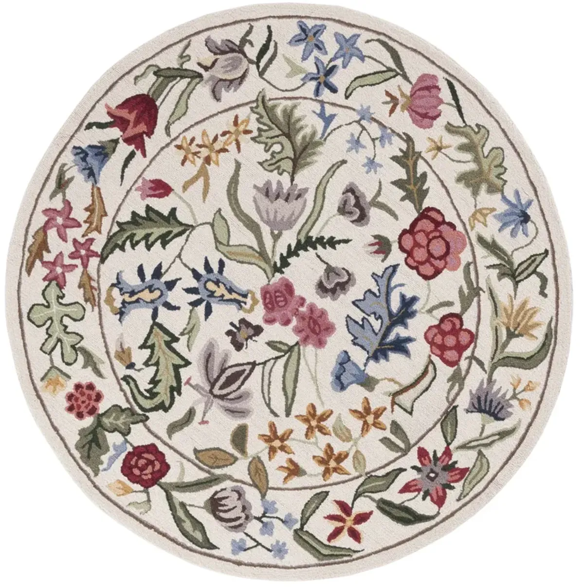 CHELSEA Hand Tufted 3' x 3' Round area rug