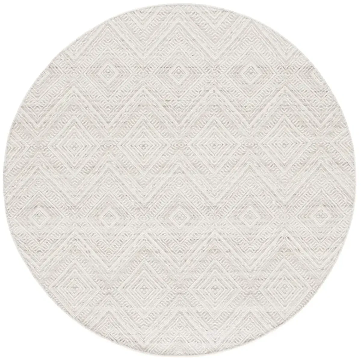 KILIM 767 BEIGE  6' x 6' Round Round Rug