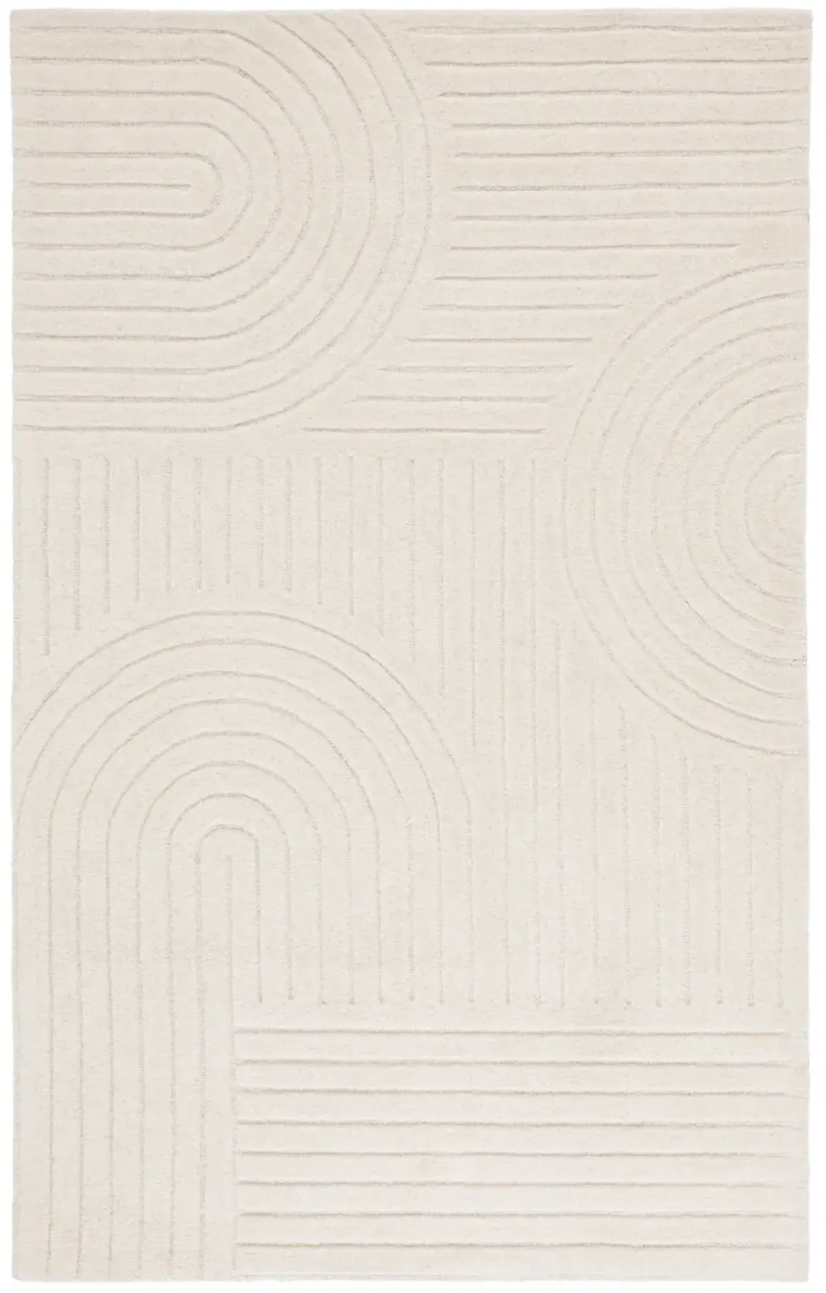 MYKONOS 404 IVORY 8' x 10' Large Rectangle Rug