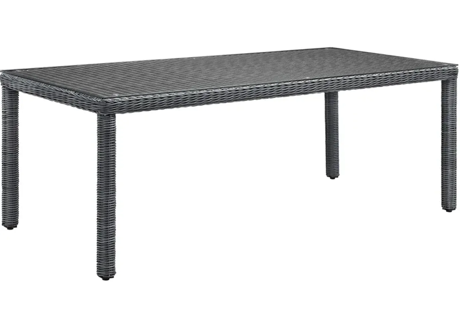 Summon 83" Outdoor Patio Dining Table