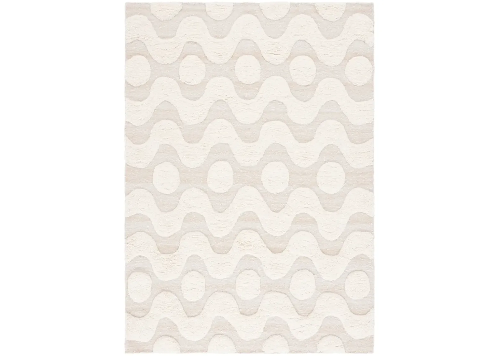 VERMONT 208 IVORY 8' x 10' Large Rectangle Rug