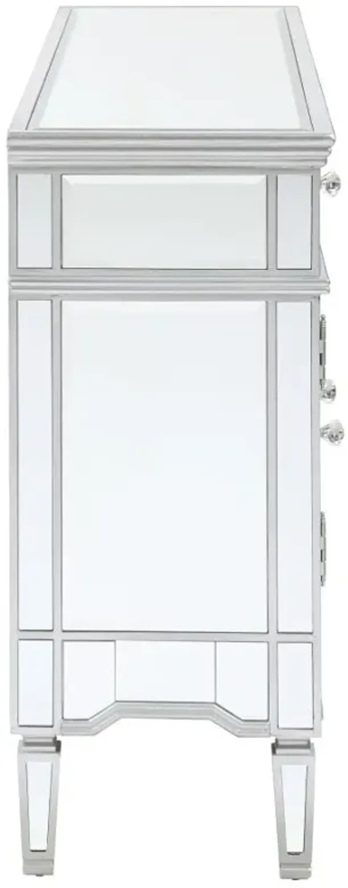 Duchess 5-drawer Accent Cabinet Silver