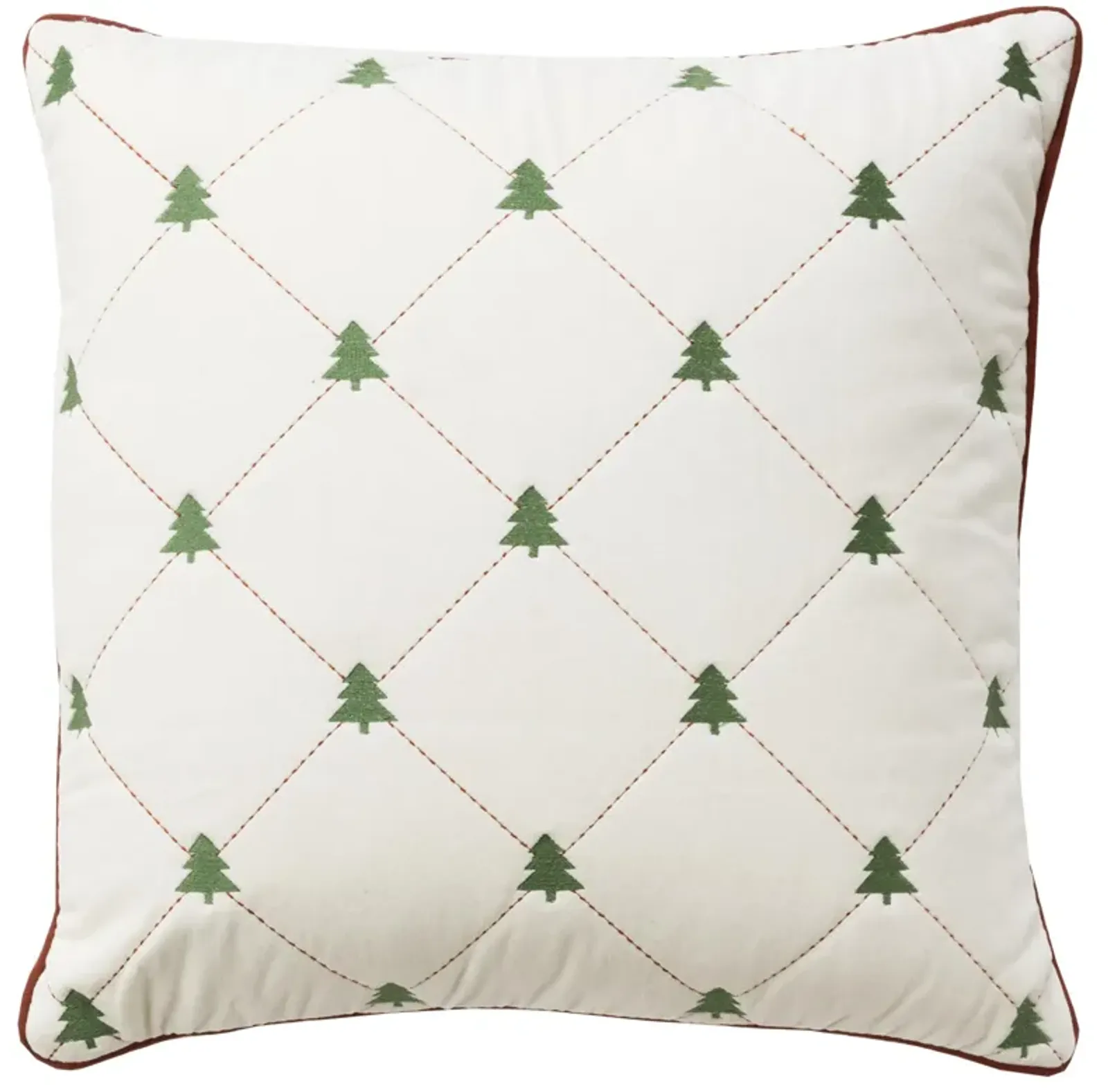 HOLIDAY 2022 Tree Ivory Pillow