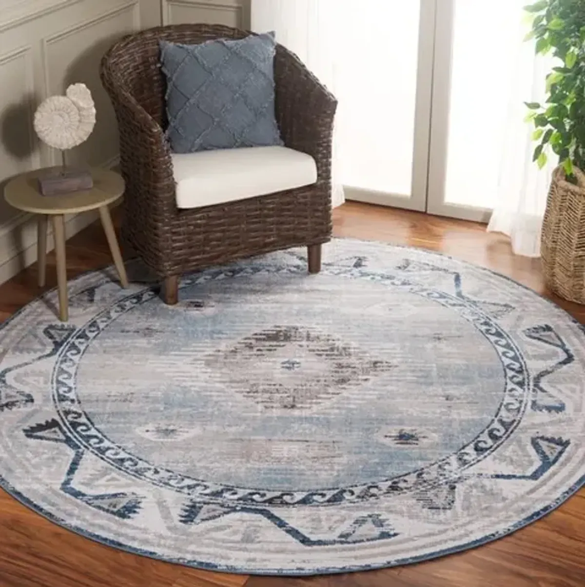 CORNELIA 234 6'-7' X 6'-7' Round Round Rug