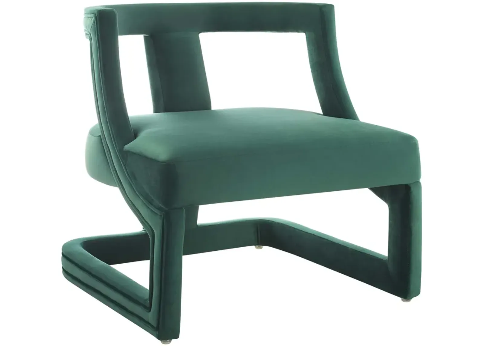 Requisite Accent Lounge Performance Velvet Armchair