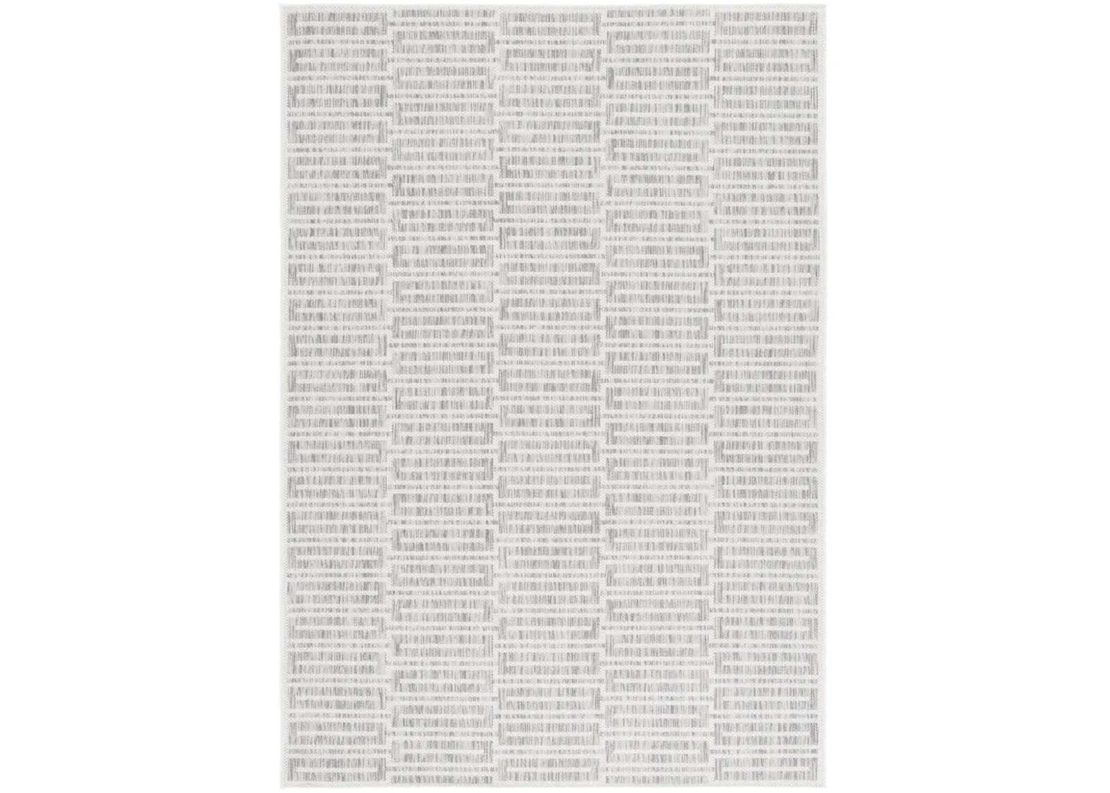 BEACH HOUSE 418 GREY  4' x 6' Small Rectangle Rug