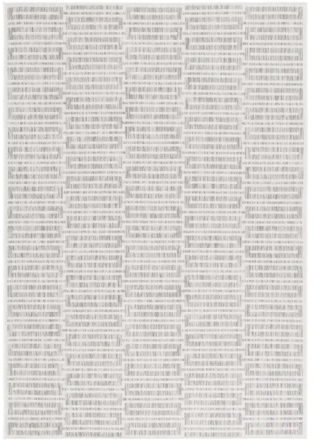 BEACH HOUSE 418 GREY  4' x 6' Small Rectangle Rug