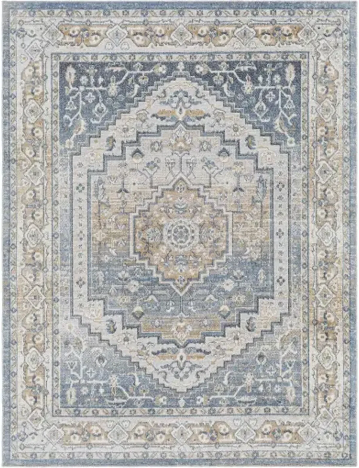 Lillian LLL-2323 7'10" x 10' Machine Woven Rug