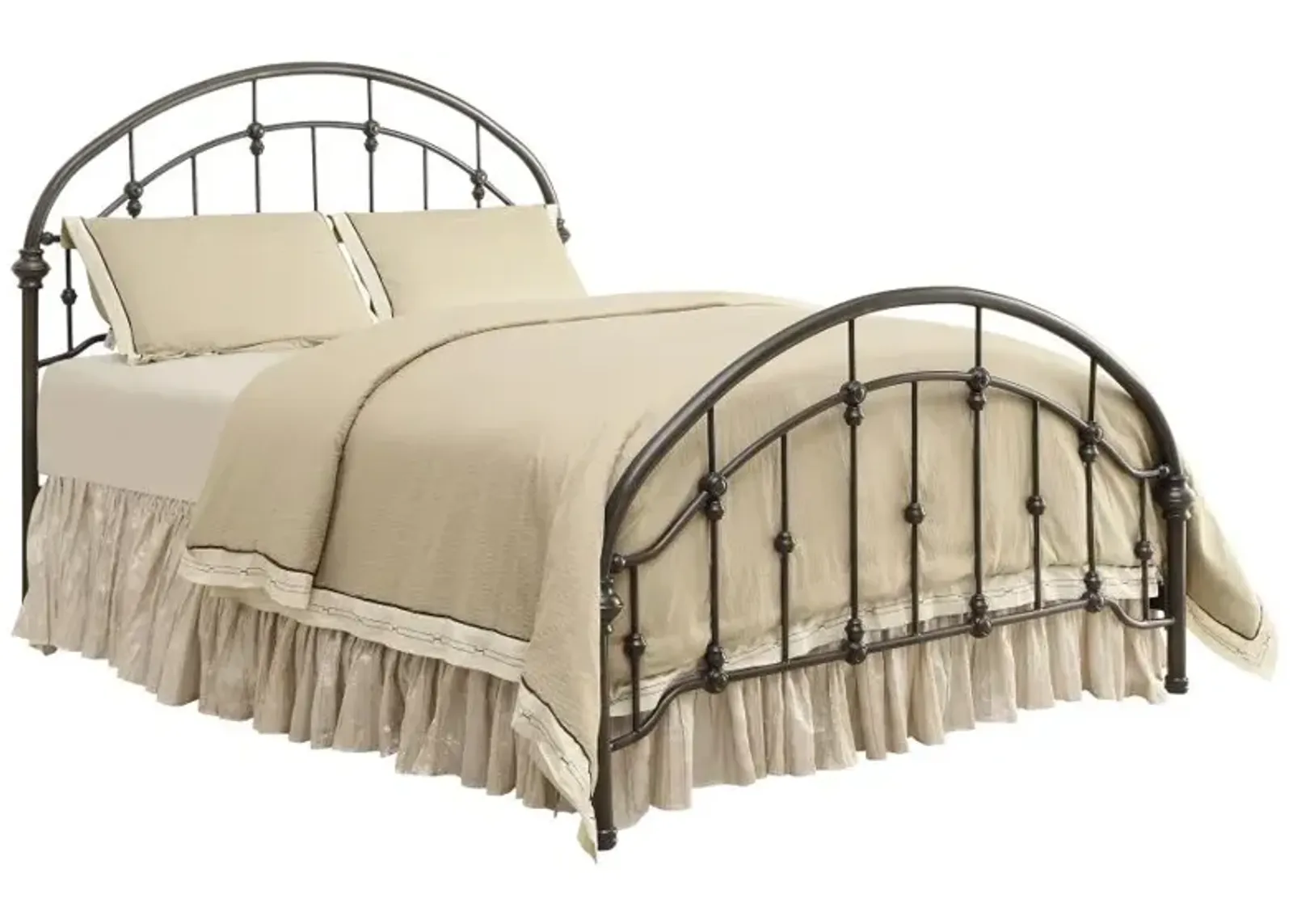 Rowan Eastern King Bed Dark Bronze